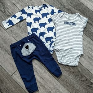 3/$20 Baby Bear Character Set